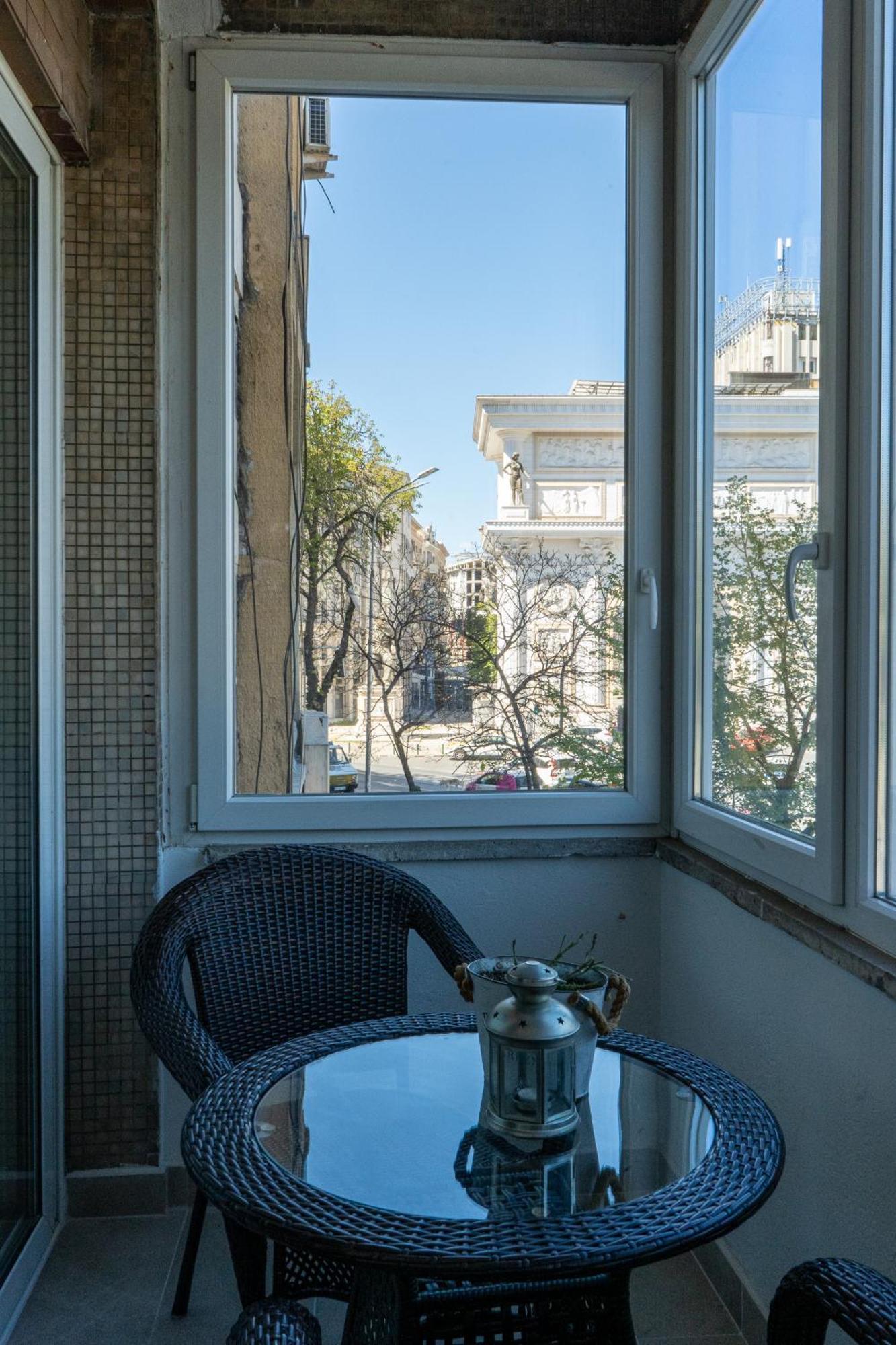 Apartment In City Center Of 스코페 외부 사진